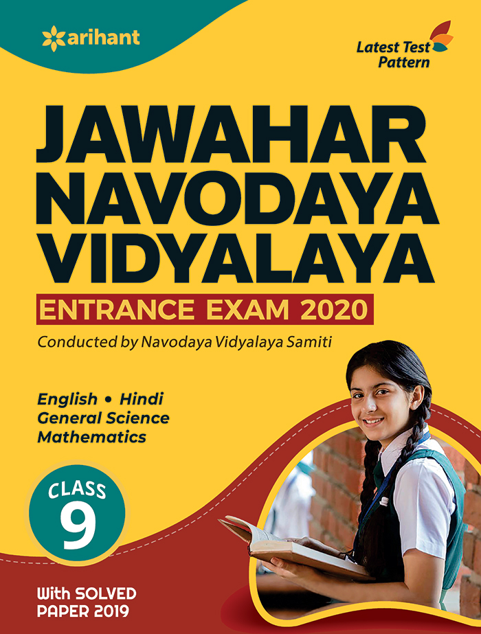 Jawahar Navodaya Vidyalaya Class 9 Arihant Entrance Exam Book 2020