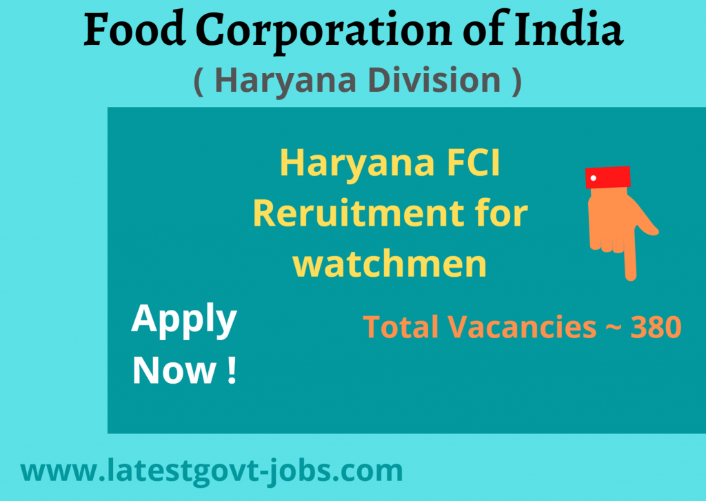 FCI 380 Jobs